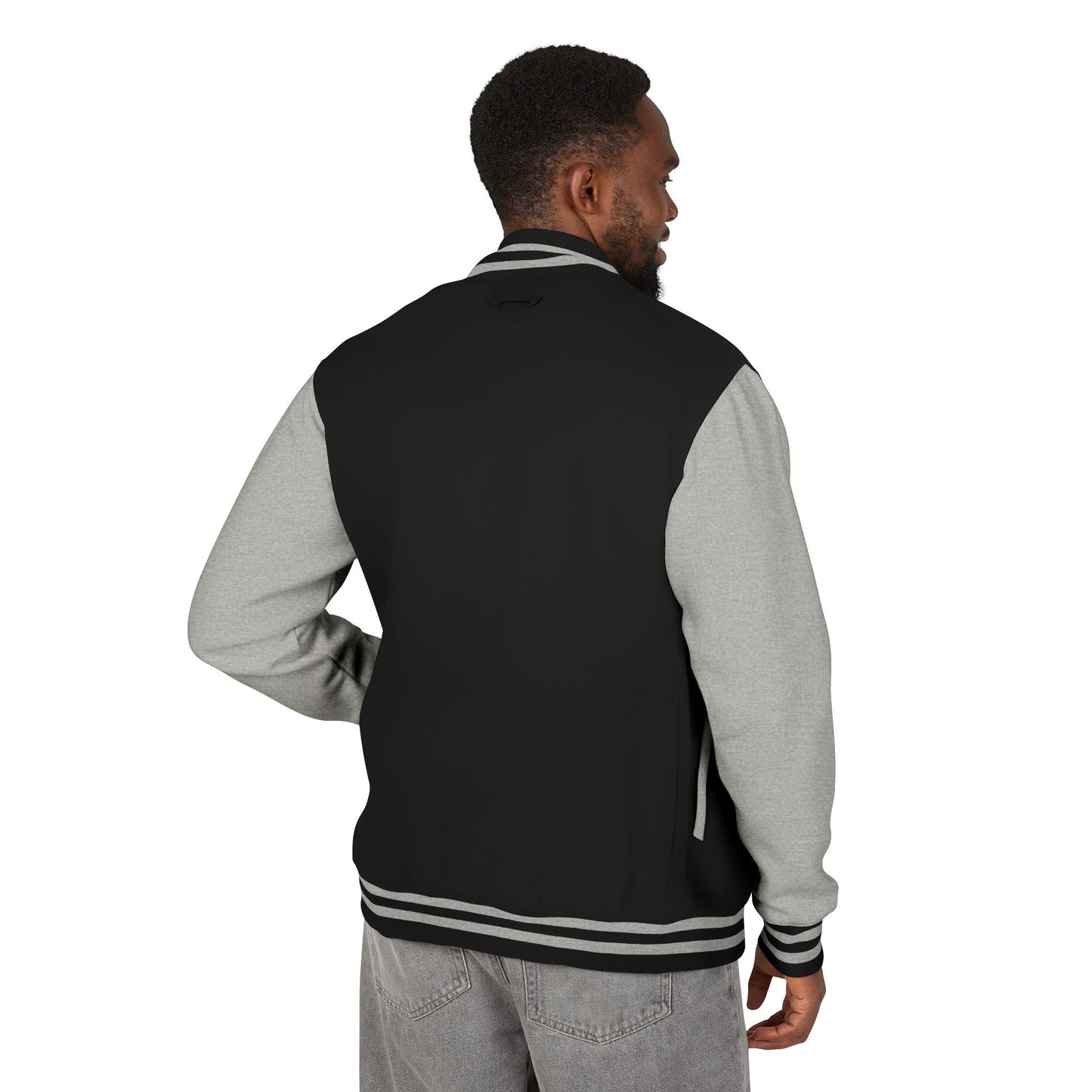 GTG Badge Unisex Heavyweight Letterman Jacket
