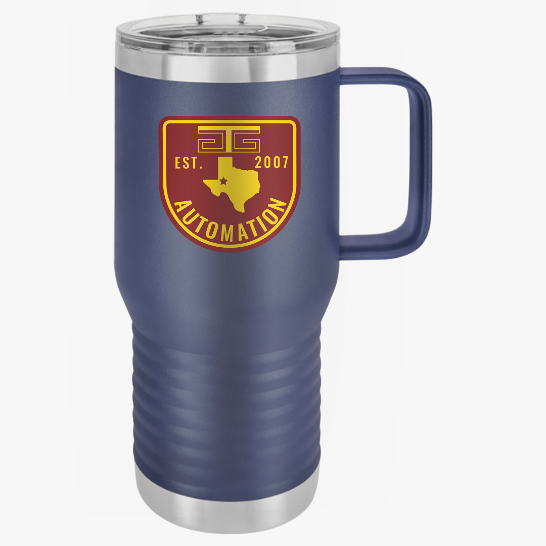 GTG Badge Logo Travel Mug, 20oz