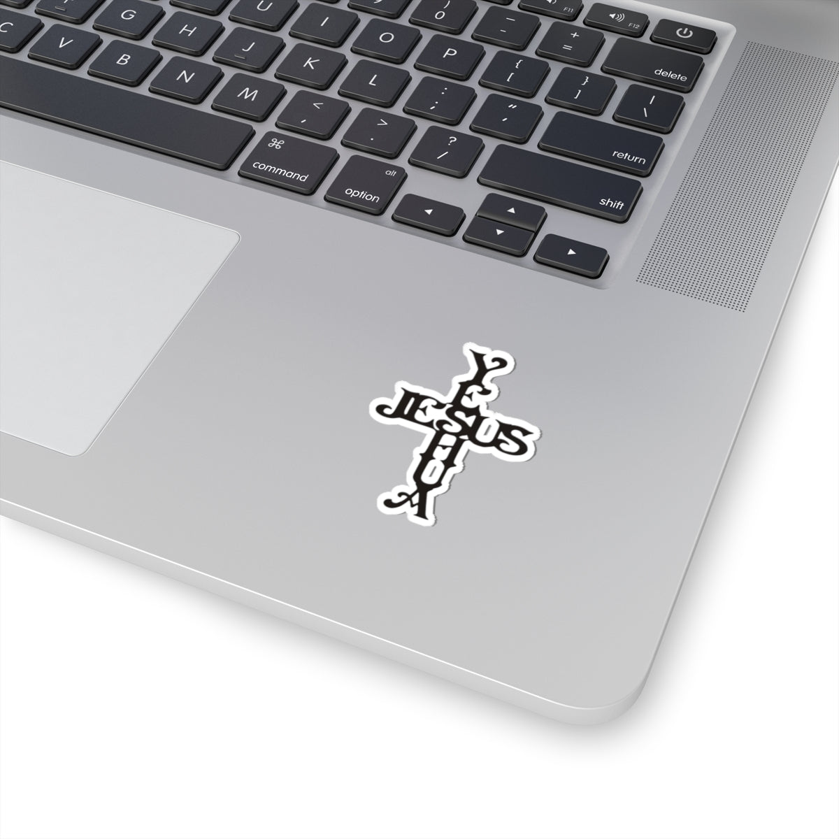WYCD Cross Kiss-Cut Stickers