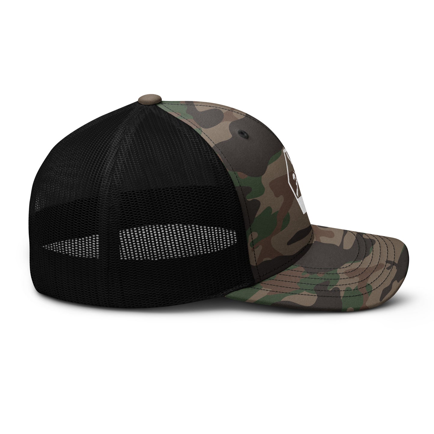 El Rancho Camouflage trucker hat