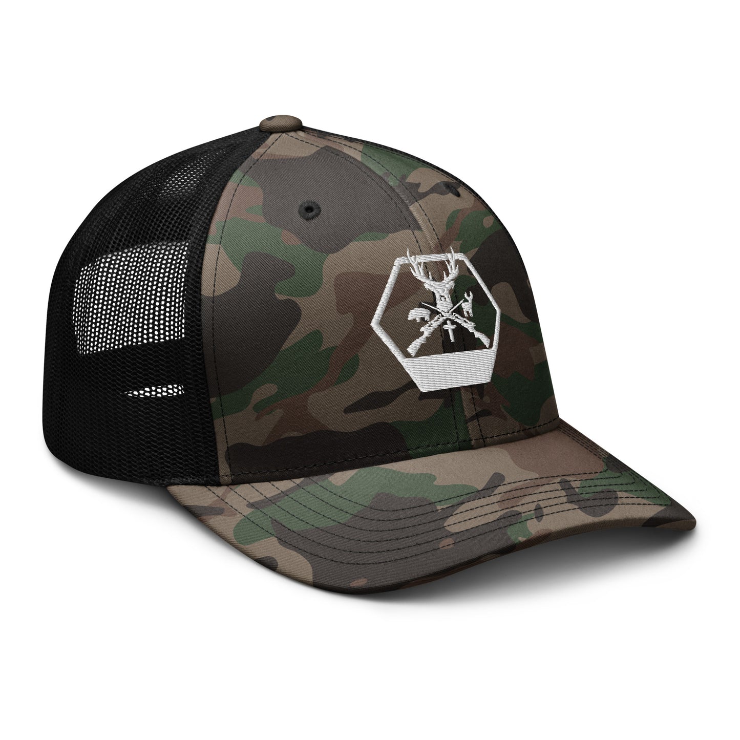 El Rancho Camouflage trucker hat