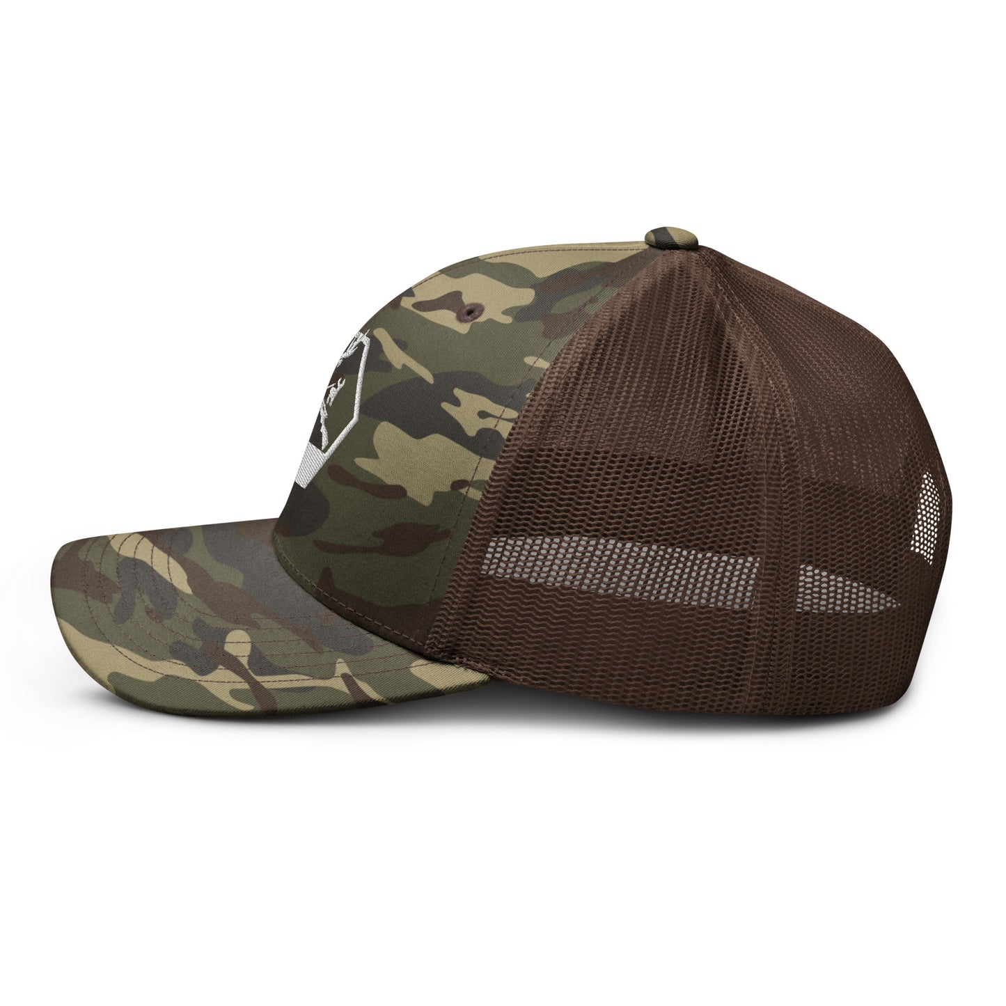 El Rancho Camouflage trucker hat