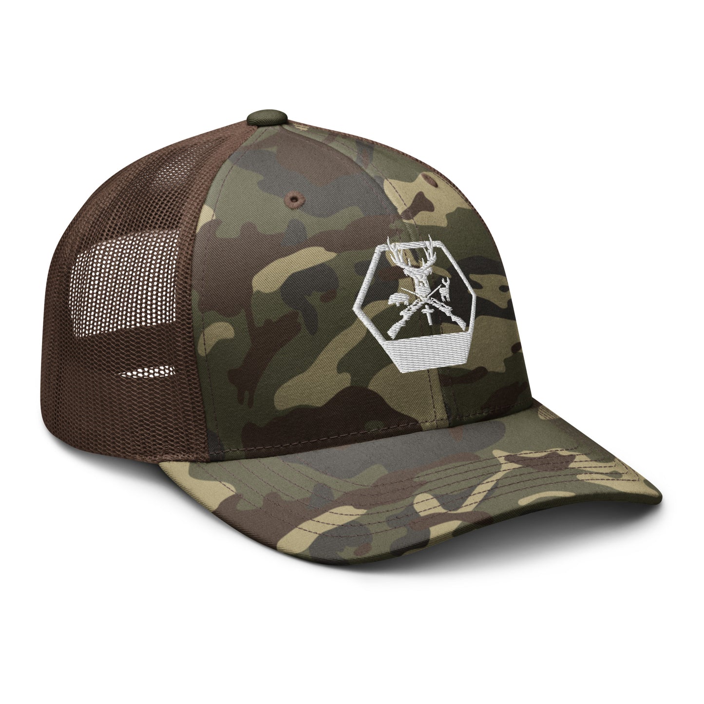 El Rancho Camouflage trucker hat