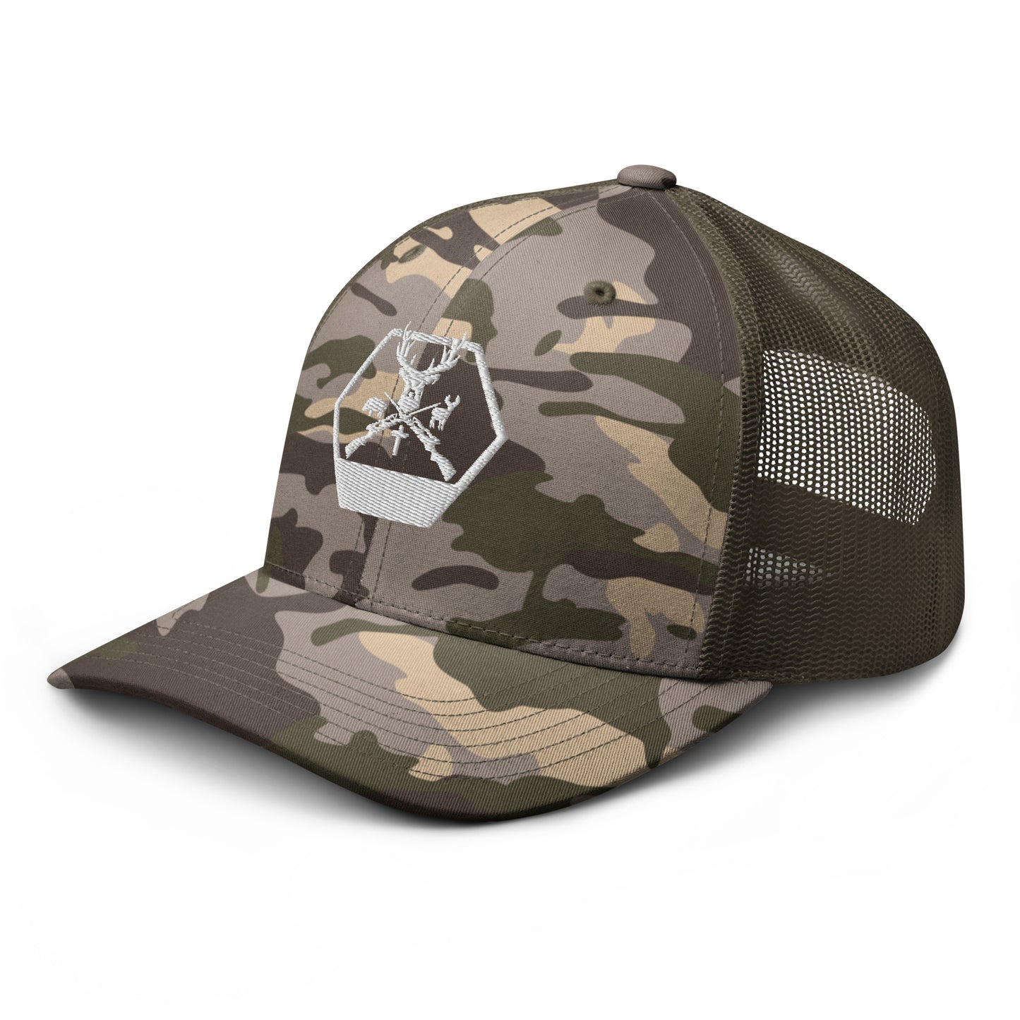 El Rancho Camouflage trucker hat