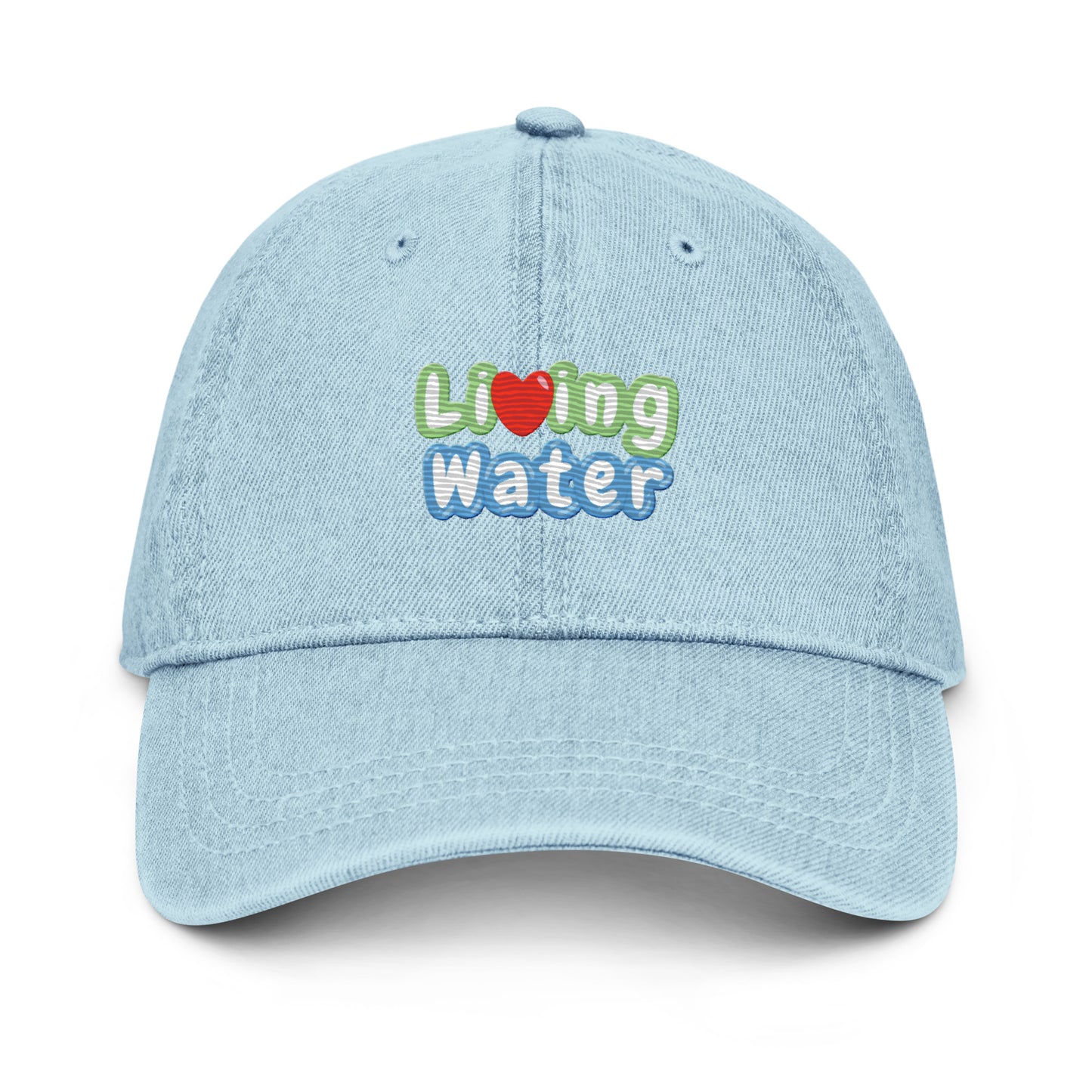 Living Water Denim Hat