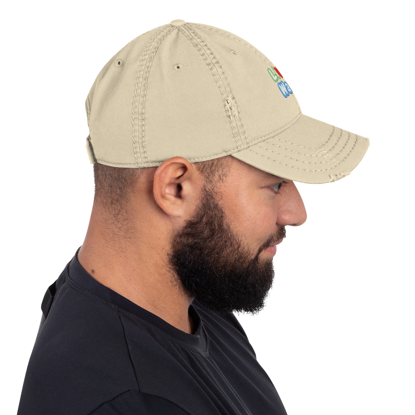 Living Water Distressed Dad Hat