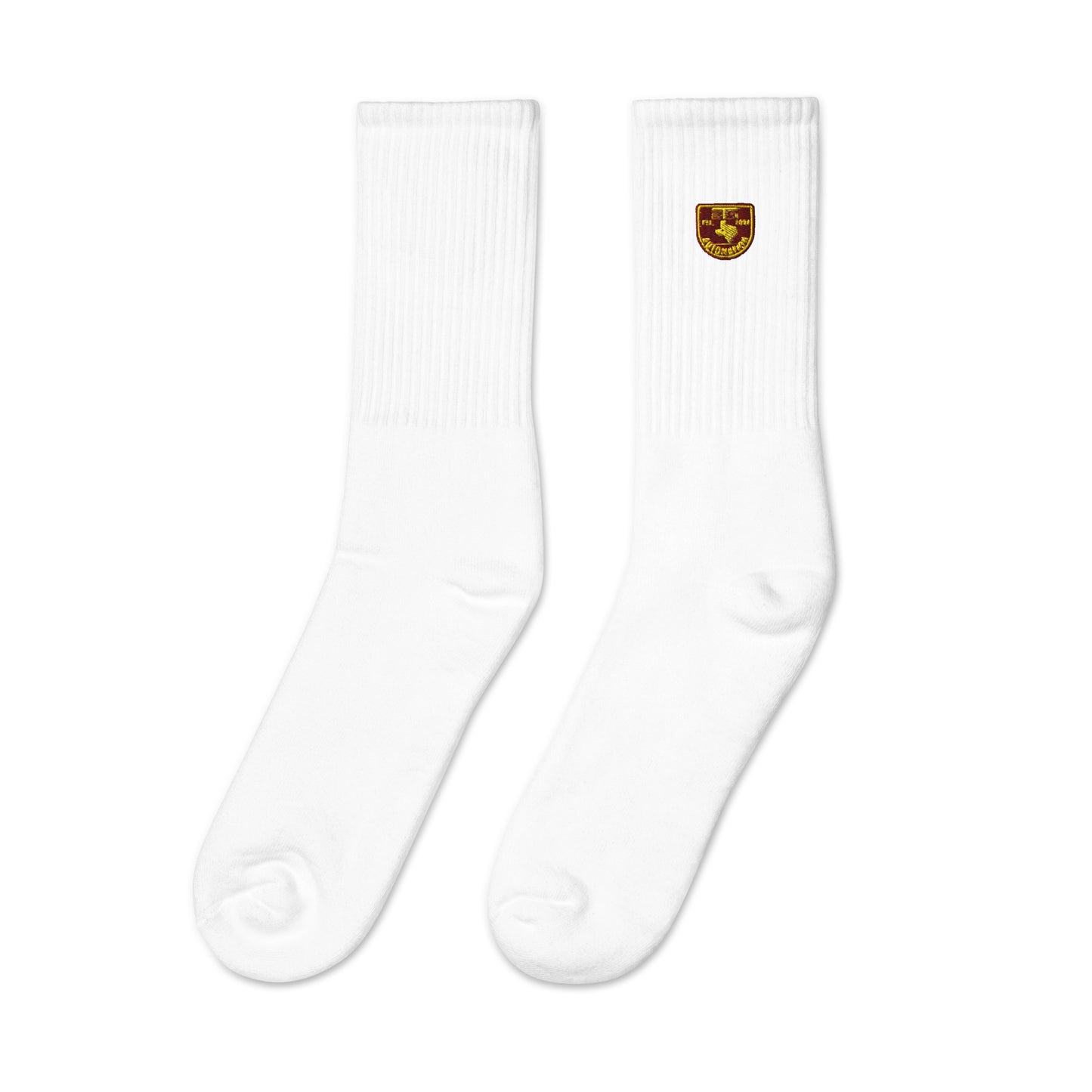 GTG Badge Logo Embroidered socks