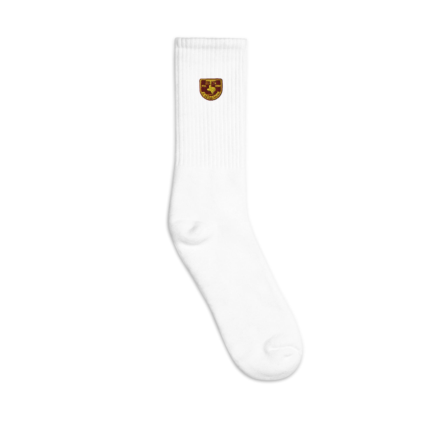 GTG Badge Logo Embroidered socks