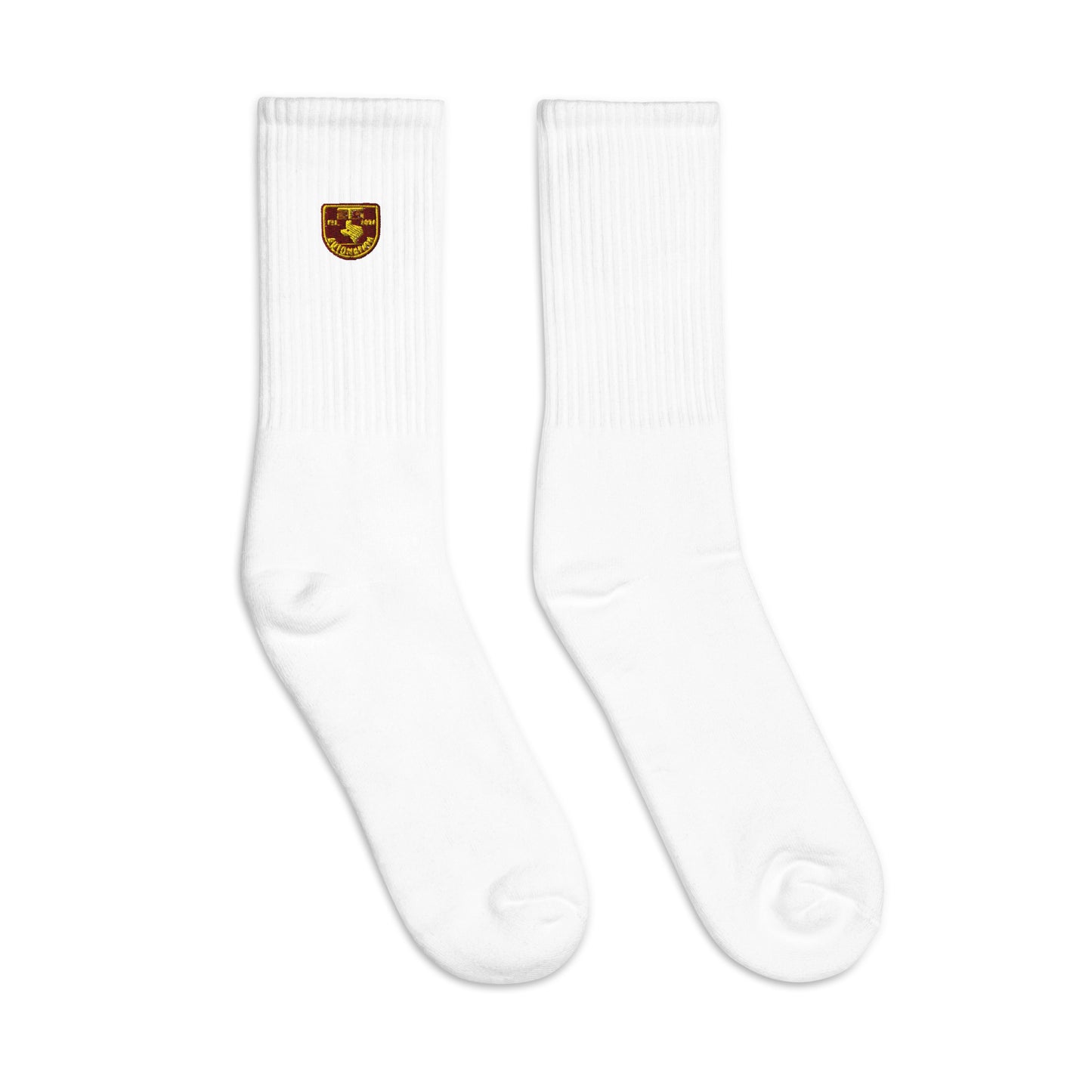 GTG Badge Logo Embroidered socks