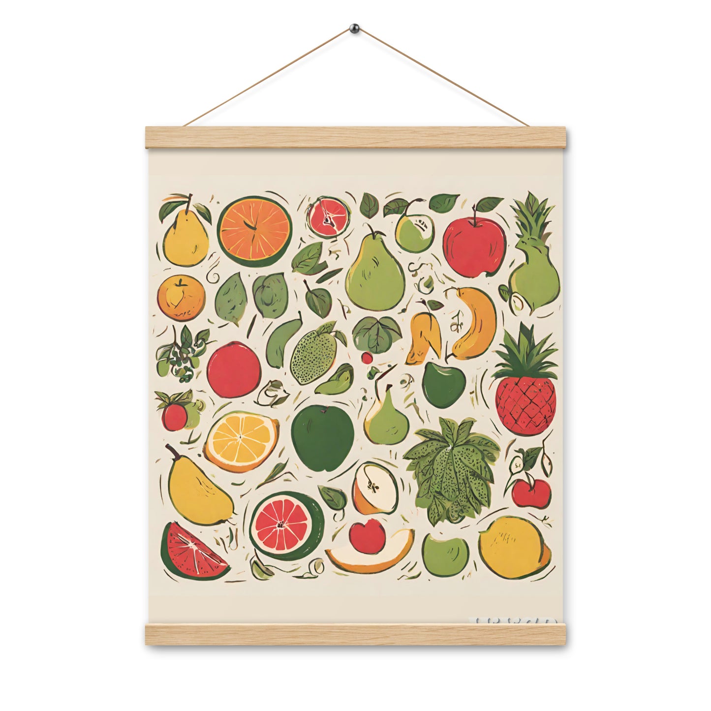 Fruit Of The Spirit WYCD Poster with hangers