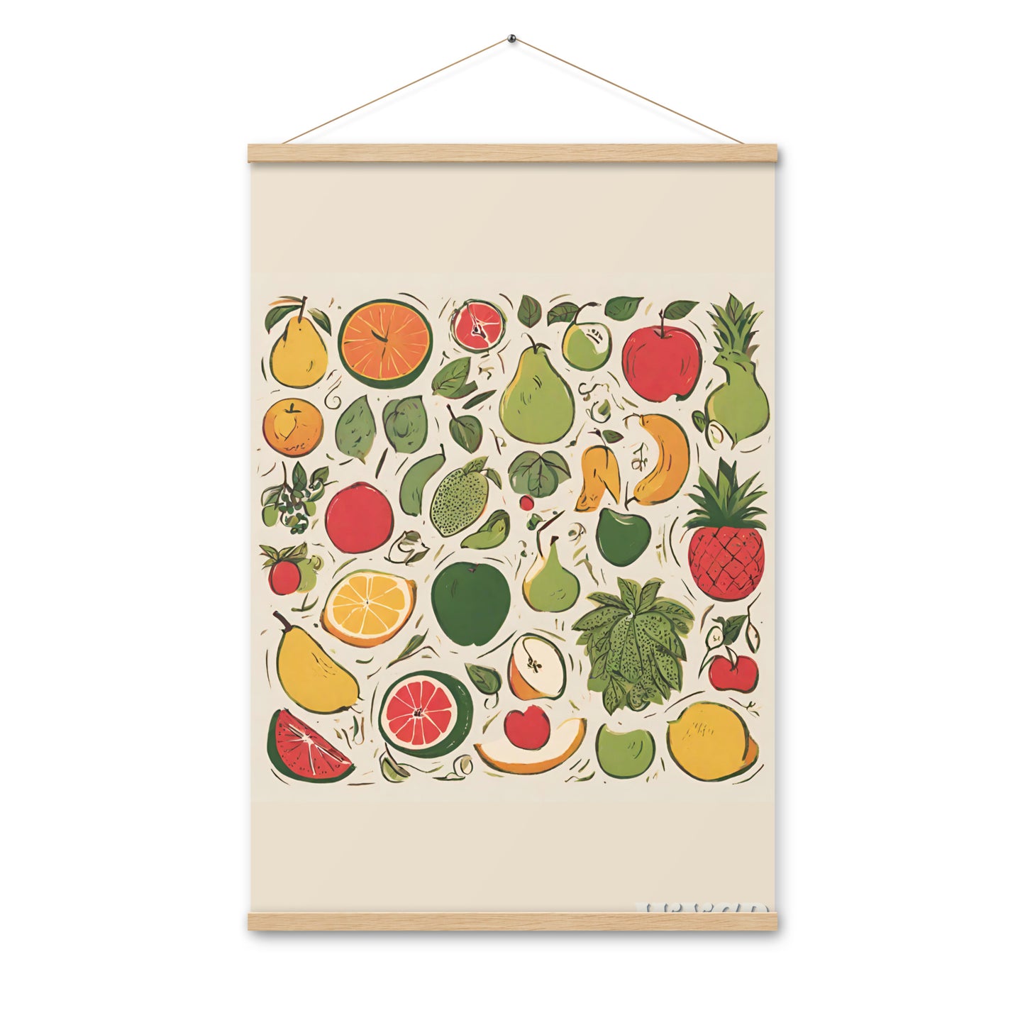 Fruit Of The Spirit WYCD Poster with hangers