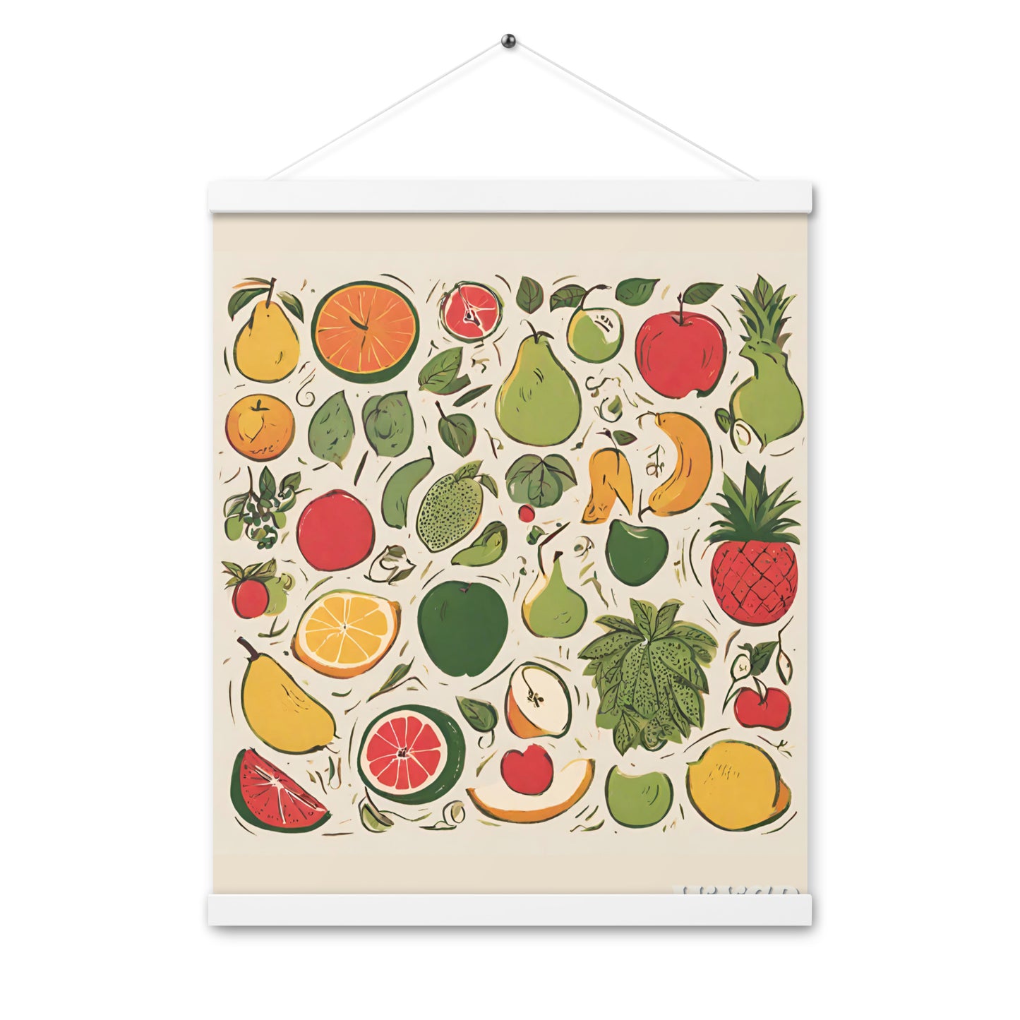 Fruit Of The Spirit WYCD Poster with hangers