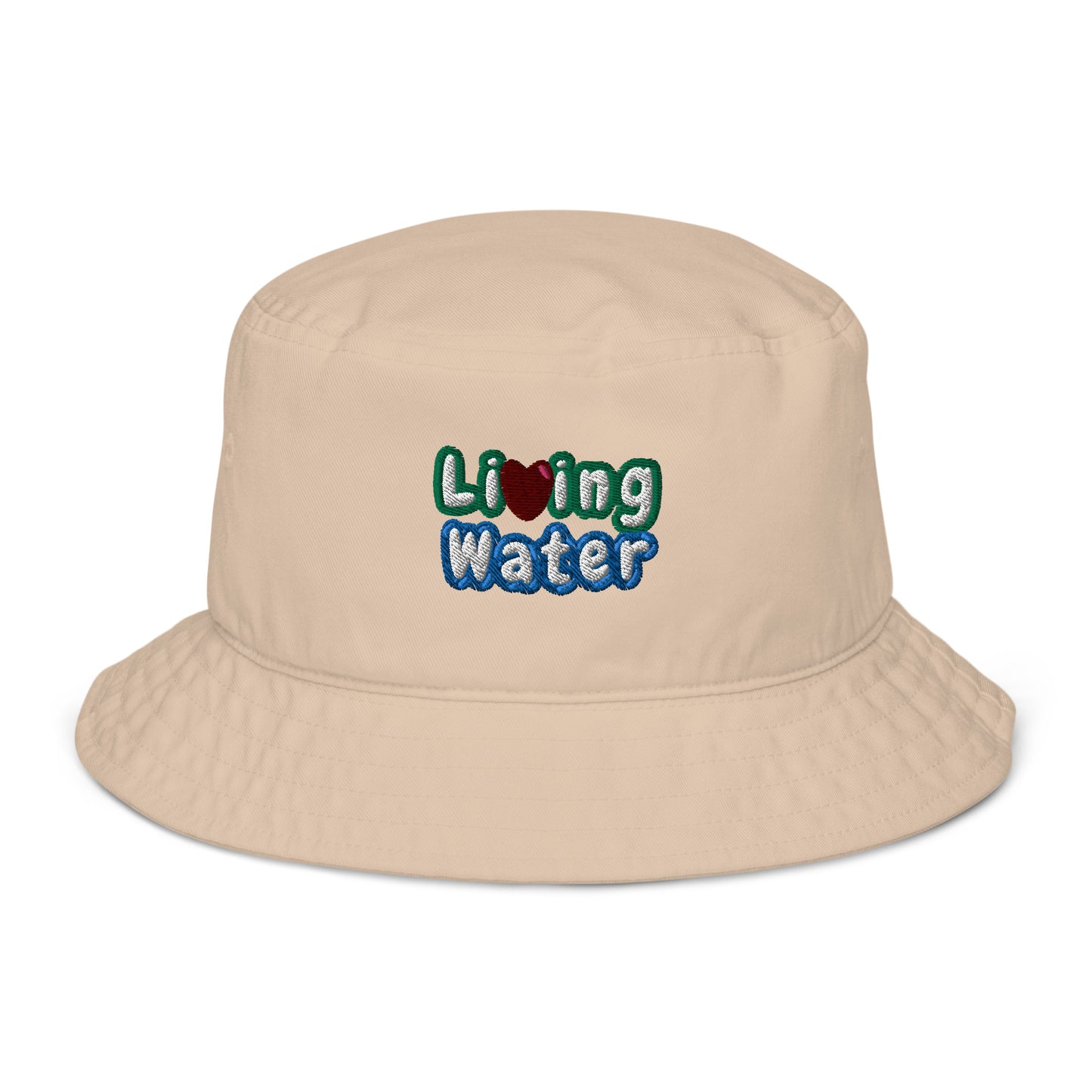 Living Water Organic bucket hat
