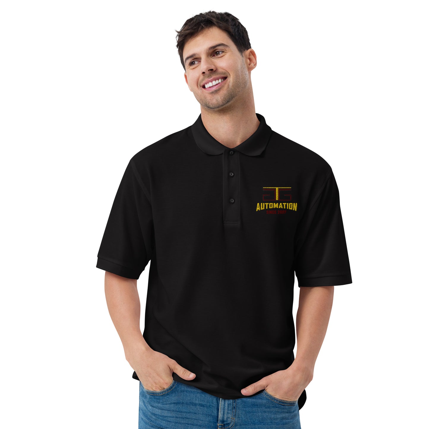 GTG Automation Men's Premium Polo