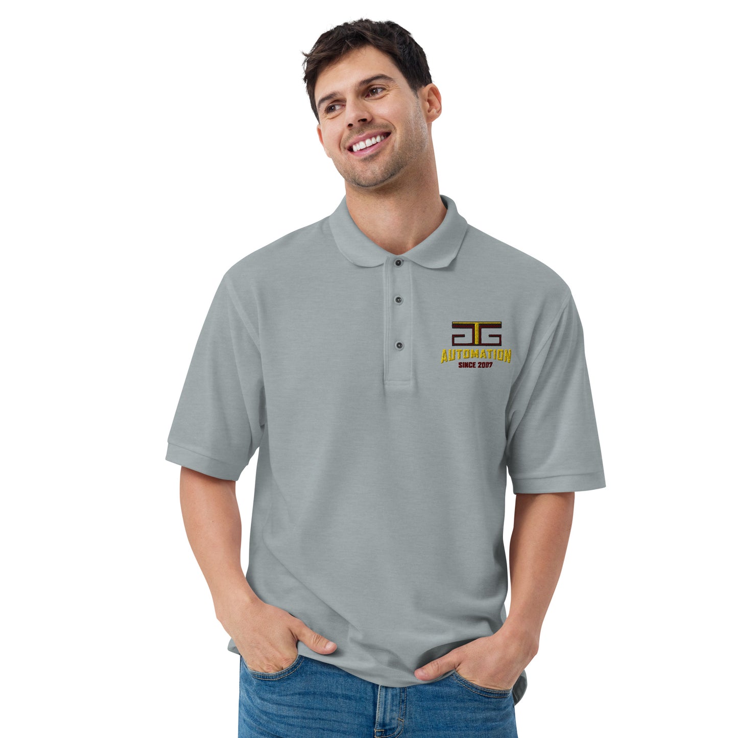 GTG Automation Men's Premium Polo