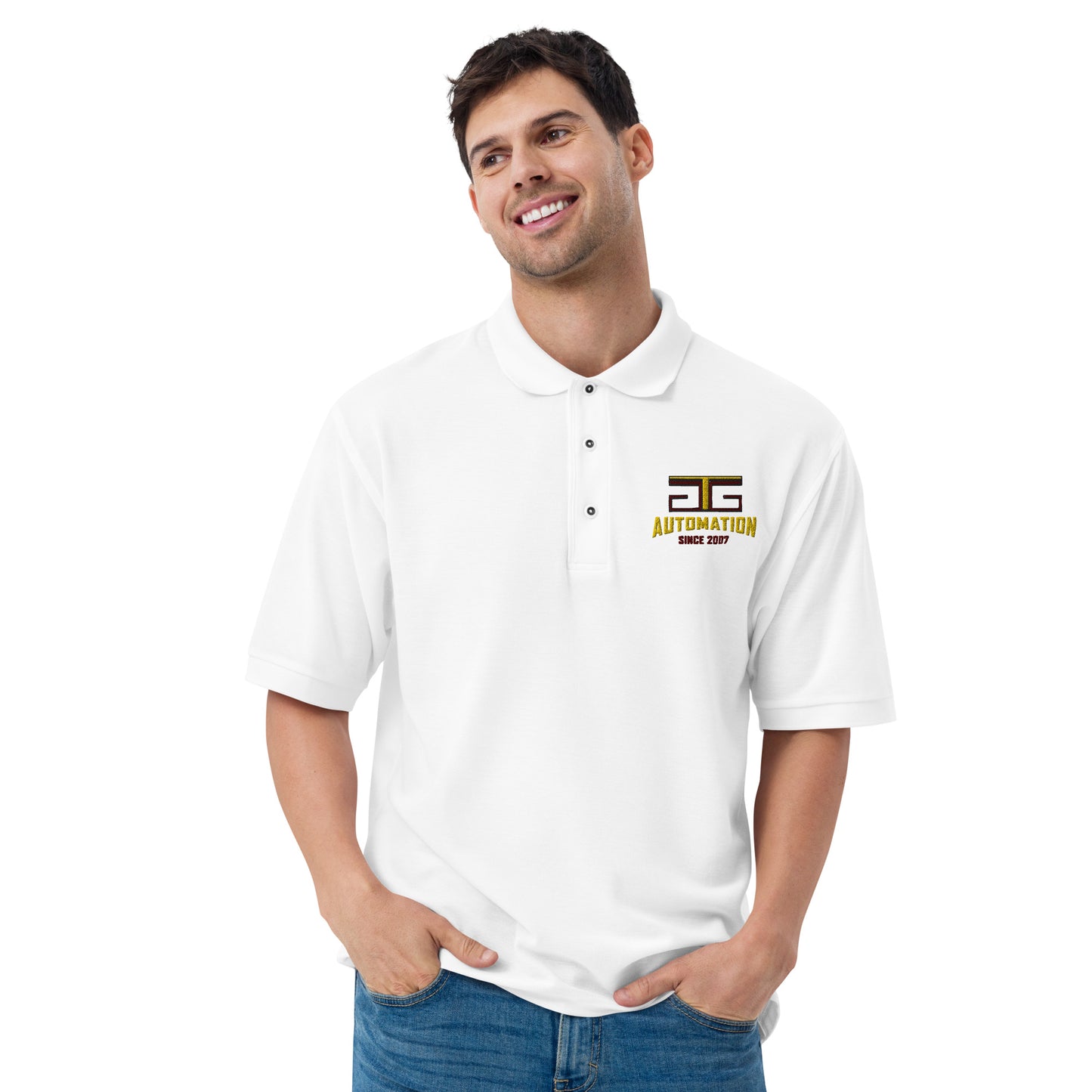 GTG Automation Men's Premium Polo