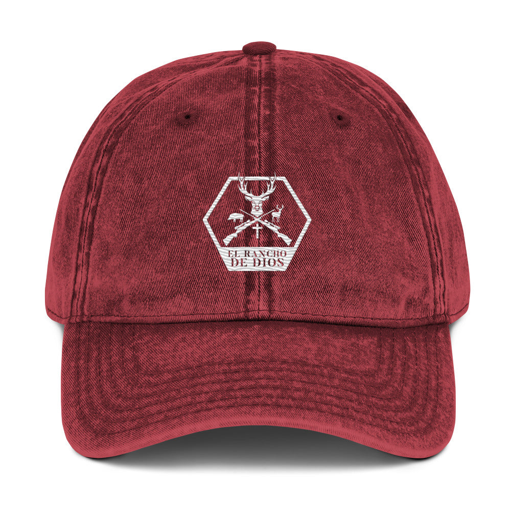 El Rancho Vintage Cotton Twill Cap