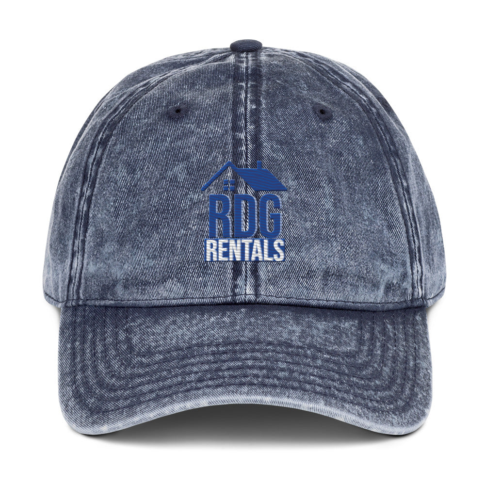 Vintage Cotton Twill Cap